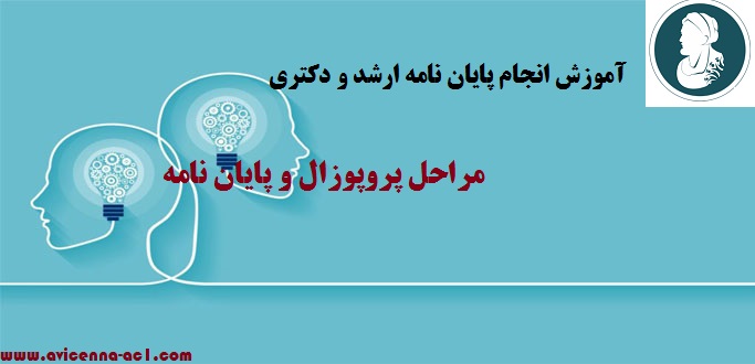 مراحل پروپوزال و پایان نامه | آموزش انجام پایان نامه ارشد و دکتری